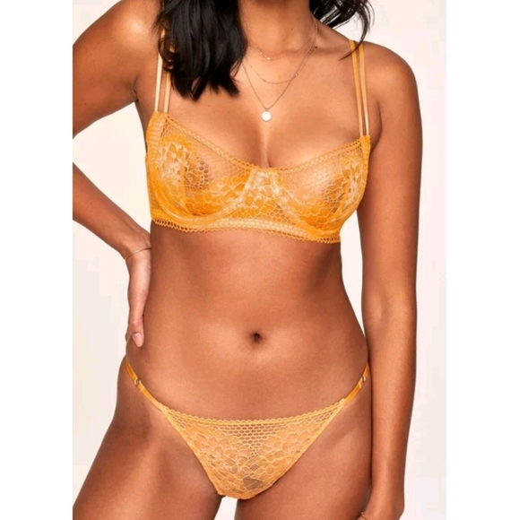 Evah unlighned bra and panty set - Picture 4 of 4